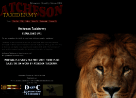 atchesontaxidermy.com