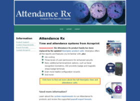attendancerx.com