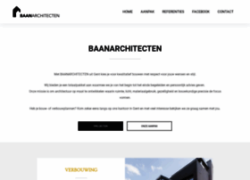 baanarchitecten.be