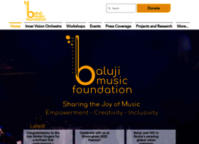 balujimusicfoundation.org