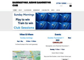 basingstokejuniorbadminton.co.uk