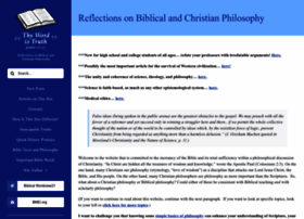 biblicalphilosophy.org