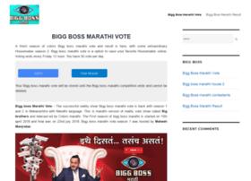 biggbossmarathivotes.com