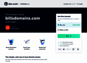 billsdomains.com