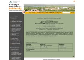 bip.uwm.edu.pl