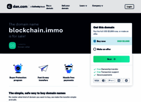 blockchain.immo