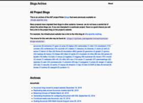 blogs.apache.org