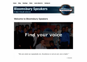 bloomsburyspeakers.org.uk