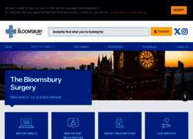 bloomsburysurgery.nhs.uk