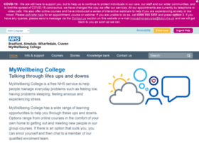 bmywellbeingcollege.nhs.uk