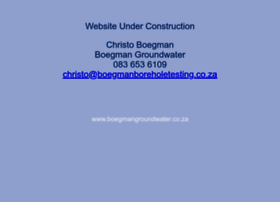 boegmanboreholetesting.co.za