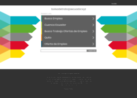 bolsadetrabajoecuador.xyz