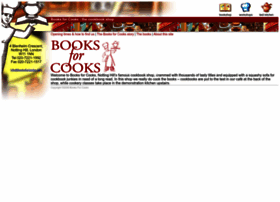 booksforcooks.com