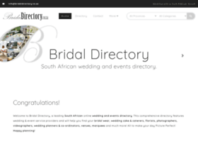 bridaldirectory.co.za