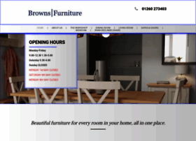 brownsfurniturecongleton.co.uk