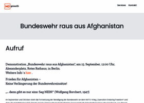 bundeswehr-raus-aus-afghanistan.de