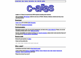 c-ares.haxx.se