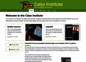 calyxinstitute.org