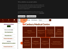 canburymedicalcentre.nhs.uk