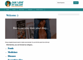 canigivemydog.com