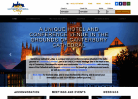 canterburycathedrallodge.org