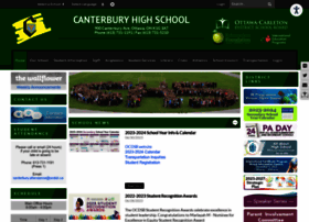 canterburyhs.ocdsb.ca
