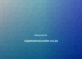 capetownscooter.co.za