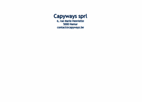 capyways.be