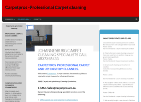 carpetandupholsterycleaners.co.za