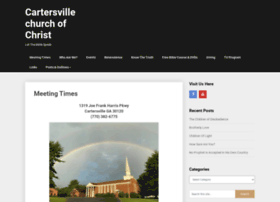 cartersvillechurchofchrist.org