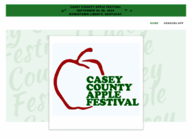 caseycountyapplefestival.org