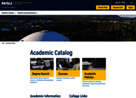 catalog.nau.edu