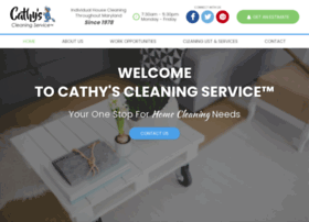 cathyscleaning.com