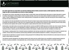 catthorpemanor.co.uk