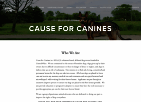 causeforcanines.org