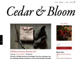 cedarandbloom.com