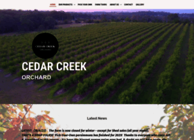 cedarcreekorchards.com.au