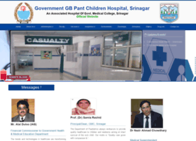 childrenhospitalsrinagar.com