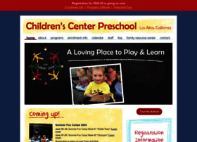 childrenscenterpreschool.org