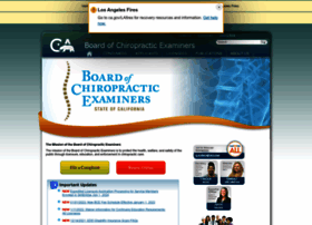 chiro.ca.gov