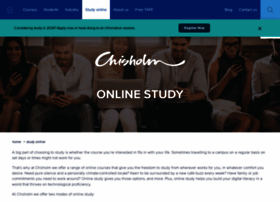 chisholmonline.edu.au