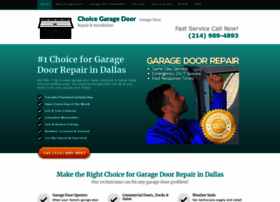 choicegaragedoordallas.com