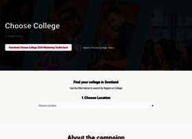 choosecollege.scot