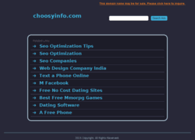 choosyinfo.com