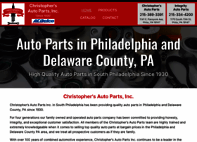 christophersautoparts.com