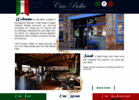 ciaobellarestaurantleeds.co.uk