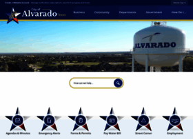 cityofalvarado.org