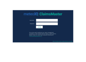 claimsmaster.meteogroup.com