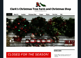 clarkschristmastrees.com