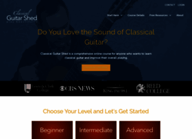 classicalguitarshed.com